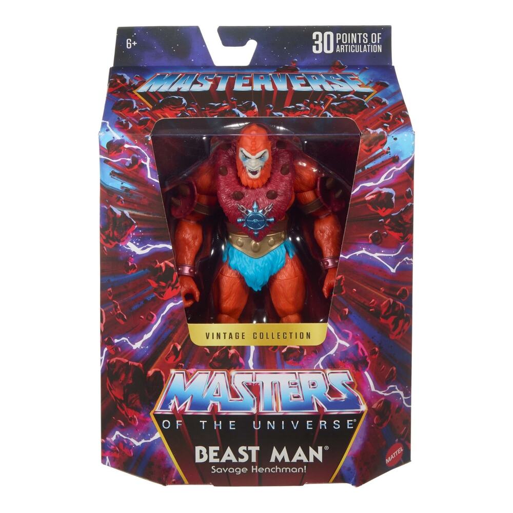 Mattel Masters of The Universe Masterverse Vintage Collection BEAST MAN Figure